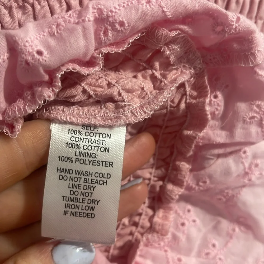 Lush Pink Cinched Puff Sleeve Mini Dress - Picture 8 of 9